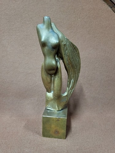 Sculpture bronze signe de - signe,