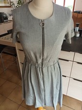 Robe Grise Cop  Copine T 36 Fr