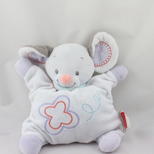 Doudou semi plat souris
