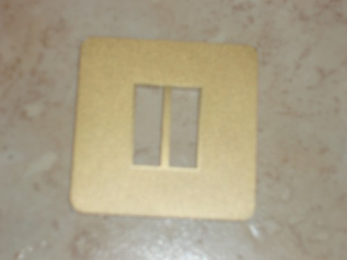 Plaque finition enjoliveur - plaque,