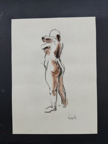 Dessin croquis étude de - et,