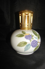 LAMPE BERGER REVOL A DECOR DE RAISIN CERISE PARFAIT ETAT