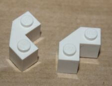 2 x Lego White Brick Facet 2x2 ref 87620 set 10229 70010 70811 10219 10233 75222