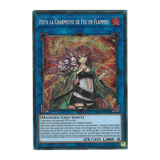 Carte Yu-Gi-Oh! ?? Hiita la Charmeuse de Feu en Flammes RA04-FR074 Secret Rare