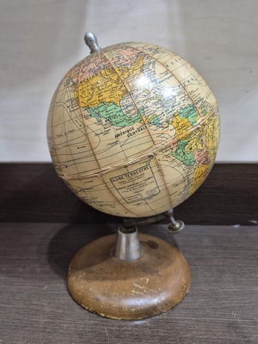 Globe terrestre ancien girard - terrestre,
