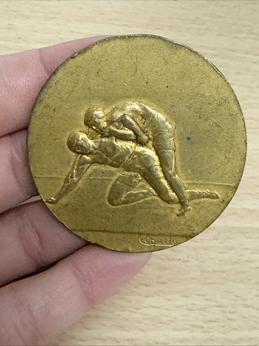 Médaille sport lutte - sport,