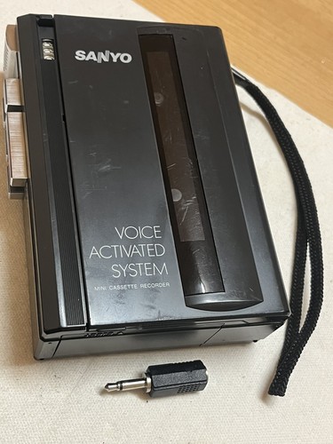 Sanyo cassette corder walkman - sanyo,