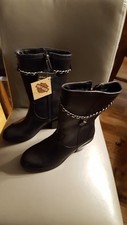 Women's HARLEY- DAVIDSON  Black Boots Size US 6 New with Tags