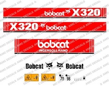 Bobcat X320 Mini Digger Decal Set