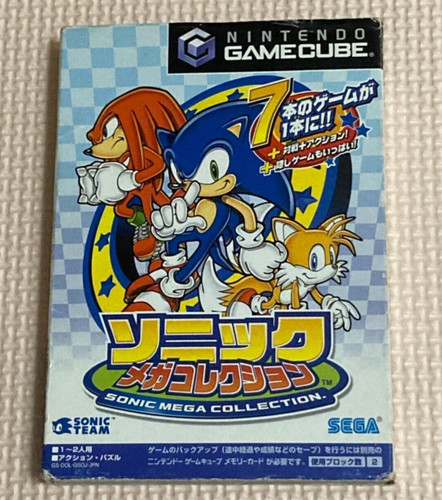 Sonic mega collection nintendo - sonic,