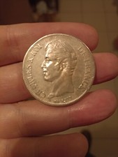 RARE 5 Francs Argent Charles X