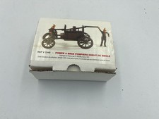 Véhicule miniature 1/43 Pompe à bras pompiers début siècle