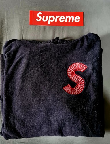 Supreme logo hooded - logo,