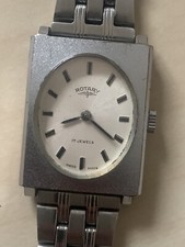Montre Rotary mécanique acier brossé annee 50/60