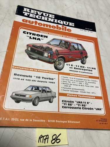 Citroën lna 11e 11re - citroën,