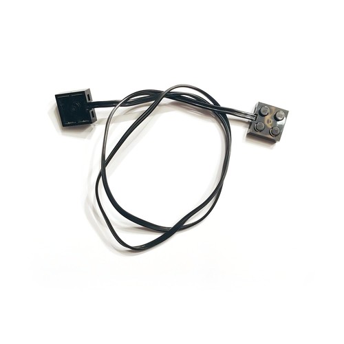 Black lego wire 69 - 1x,