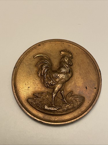 Médaille coq société - médaille,