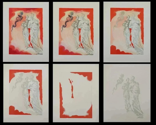 Dali enfer diable noir - enfer, le