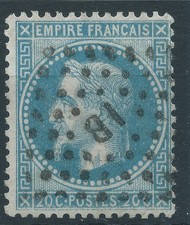 Lot n°93666  n°29B, Oblitéré losange IB des ambulants