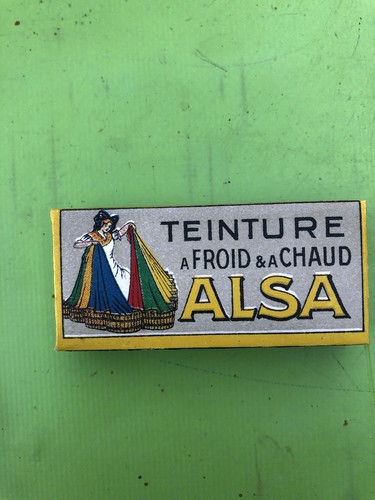 Ancienne boite teinture - ancienne,