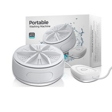  Machine à Laver à Ultrasons Portable pour Camping/Maison//Appartements/Dor6268