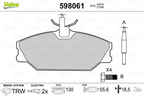 Jeu plaquettes de - 4,