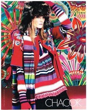 PUBLICITE  ADVERTISING   2008   CHACOK  haute couture