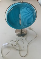 Lampe Kare Moon bleue DLG Verner Panton vintage 1980