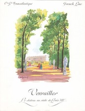 VIEUX PAPIER MENU CIE