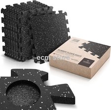 BeMaxx Lot de 9 pcs Tapis de Protection de Sol Dalles en Mousse 30 x 30 x 0.6 cm