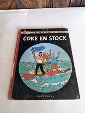 tintin coke en stock B24 1958 hergé