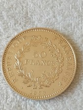Pièce en argent - 50 francs Hercule - 1979