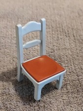PLAYMOBIL accessoires maison ancienne chaise Bleu/marron