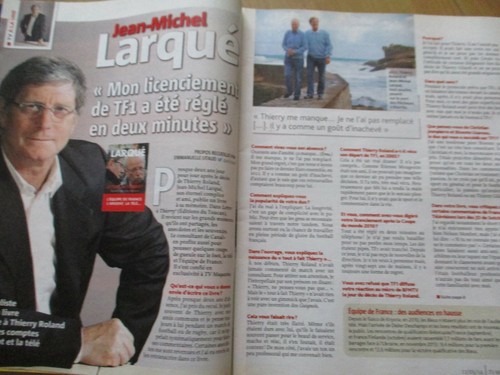 Coupure presse jean michel - de, jean-michel