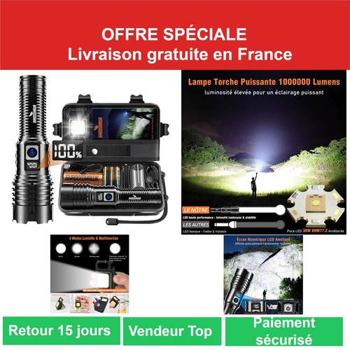 Shadowhawk lampe torche led - lampe,