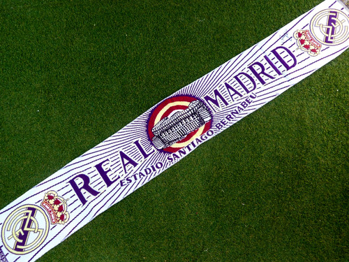 Echarpe real madrid signée - real,