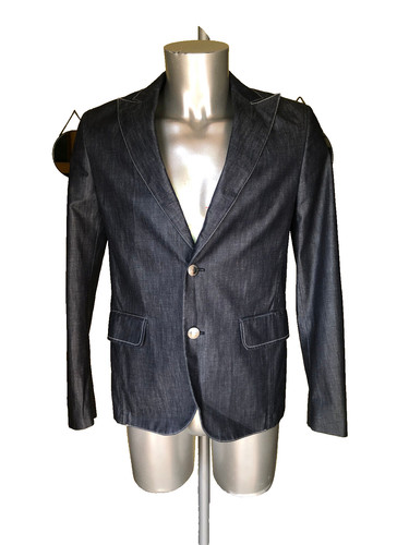 Veste jeans huilé homme - jeans,