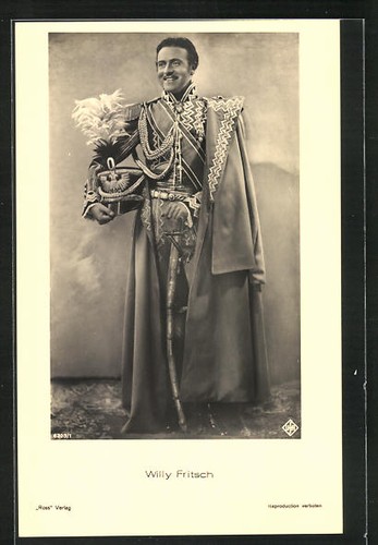 Actor willy fritsch uniform - actor, in