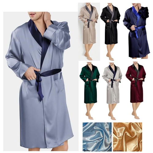 Robes pour hommes satin