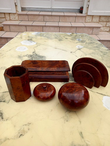 Necessaire bureau loupe - en,