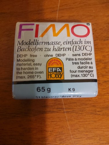 Fimo german modeling - clay, dove