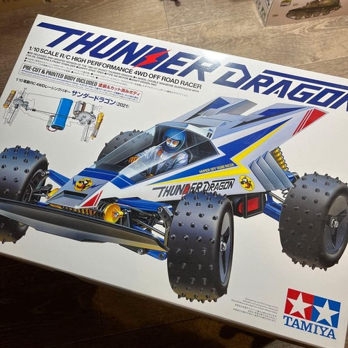 Tamiya thunder dragon 4wd - tamiya, 1/10