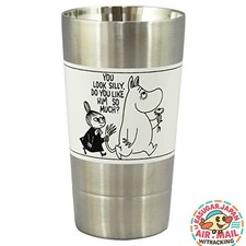 Gobelet inox Moomin double paroi 350 ml crème blanc fm Japon avec suivi