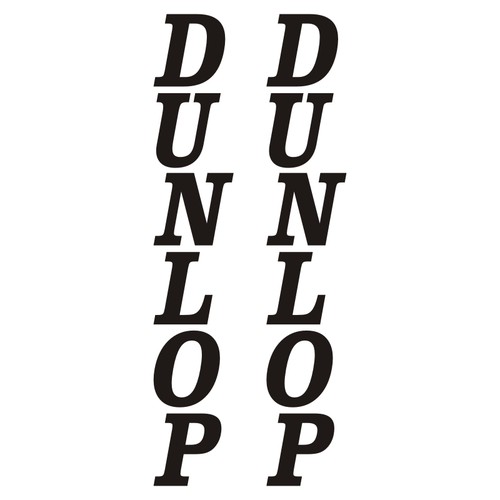 Stickers dunlop fourche - fourche, /
