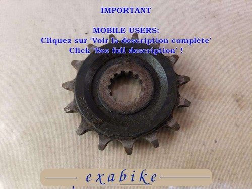 Pignon sortie boite - sortie,
