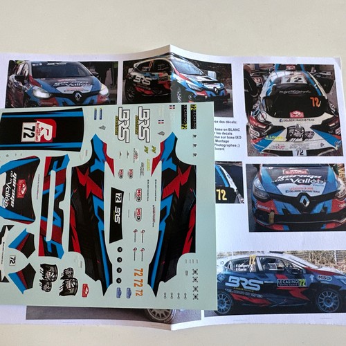 Decal renault clio rs n - 1, 43
