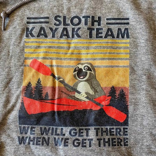 Sloth kayak team - kayak,