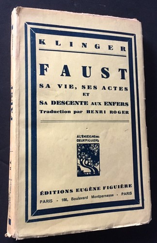 1935 klinger faust sa - klinger.‎, faust,