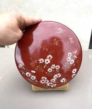 Vase en porcelaine decor fleurs.