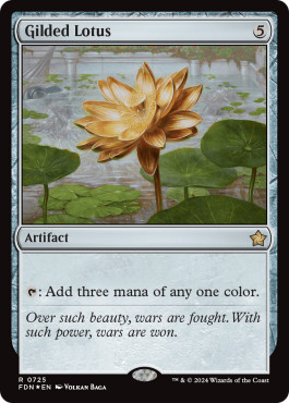 Magic mtg gilded lotus - mtg,